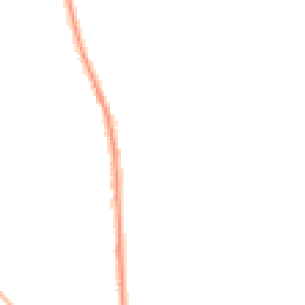 Night-time road noise heatmap for PO19 6DR