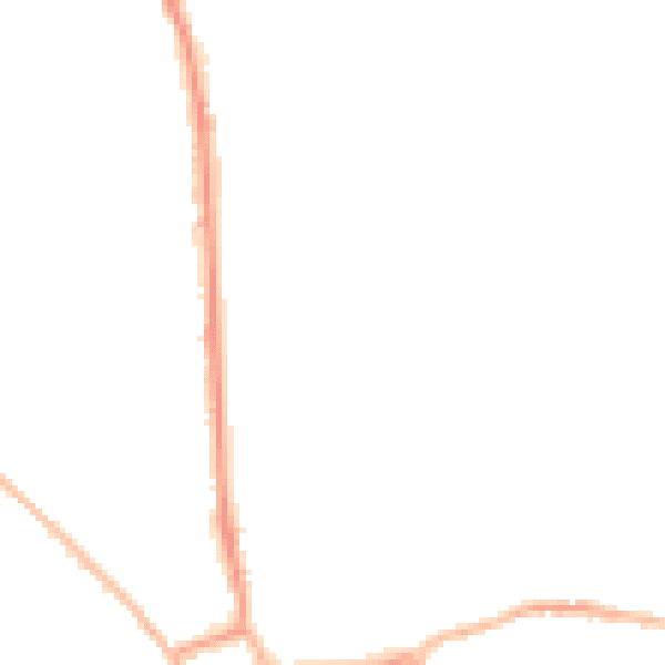 Night-time road noise heatmap for PO19 6PF