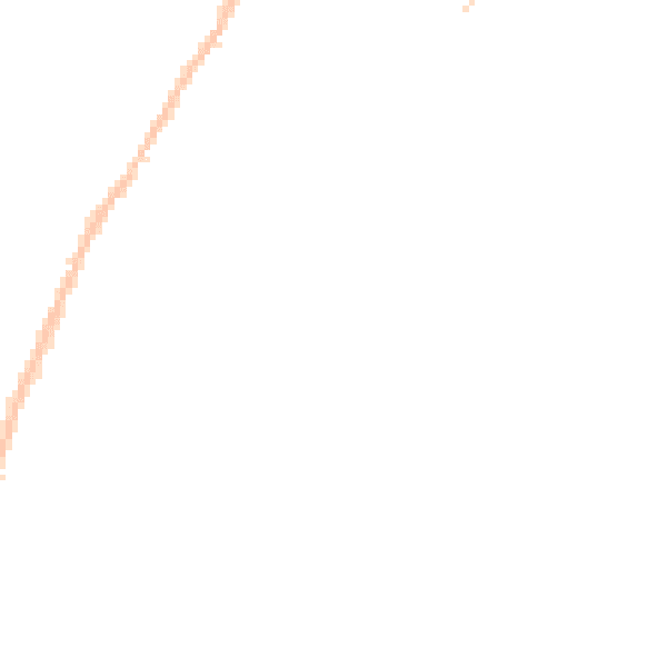 Night-time road noise heatmap for PO20 0BT