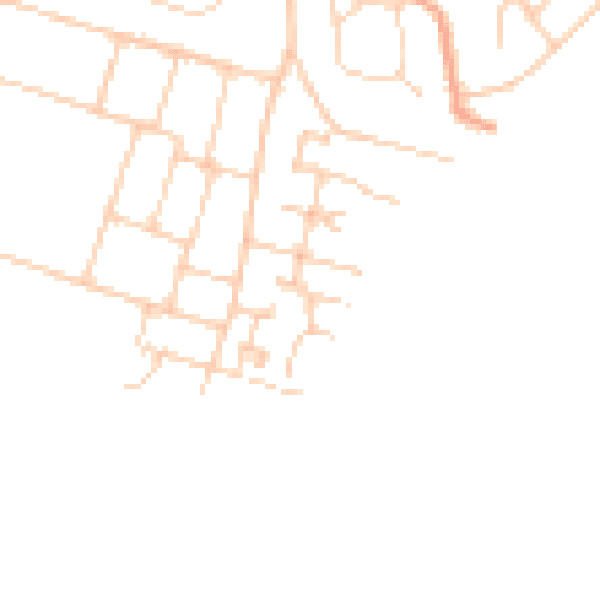 Daytime road noise heatmap for PO20 0UA
