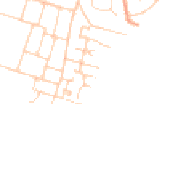 Daytime road noise heatmap for PO20 0UG
