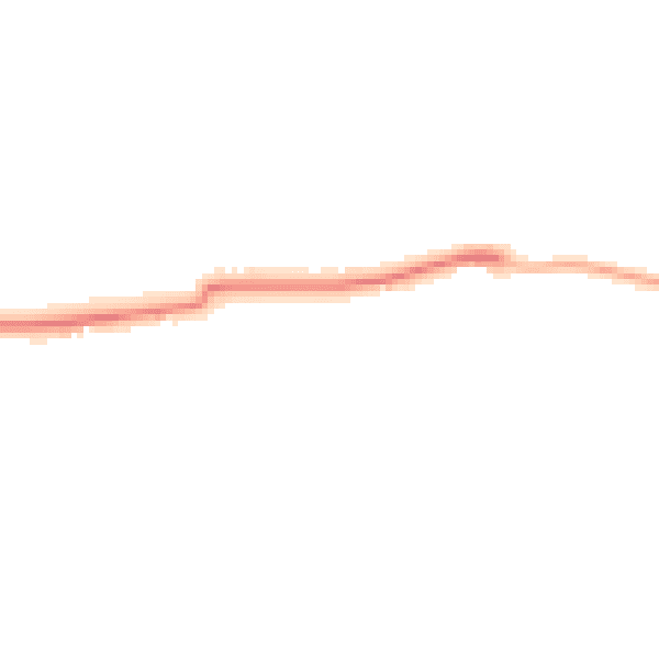 Night-time road noise heatmap for PO20 1AG
