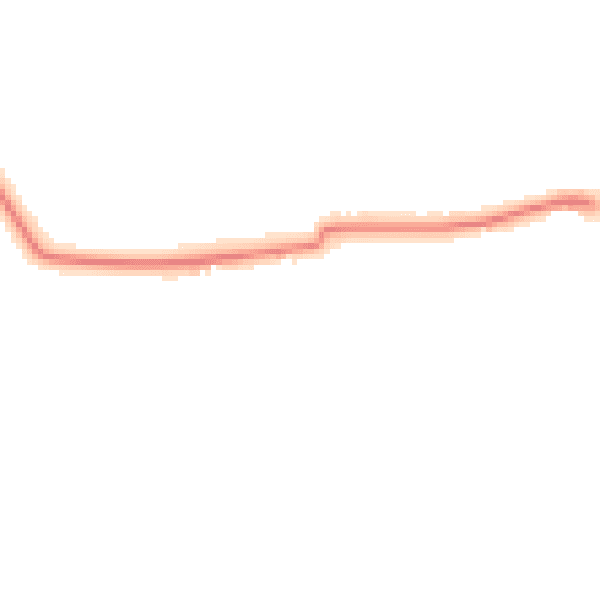 Night-time road noise heatmap for PO20 1JH