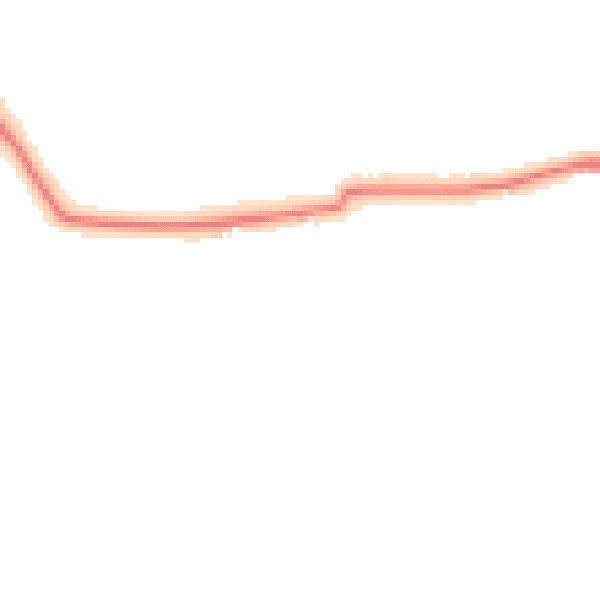 Night-time road noise heatmap for PO20 1JP
