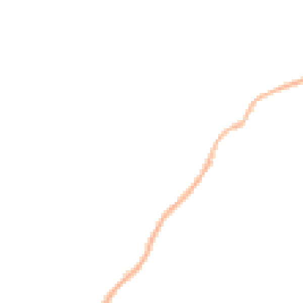 Night-time road noise heatmap for PO20 1PG