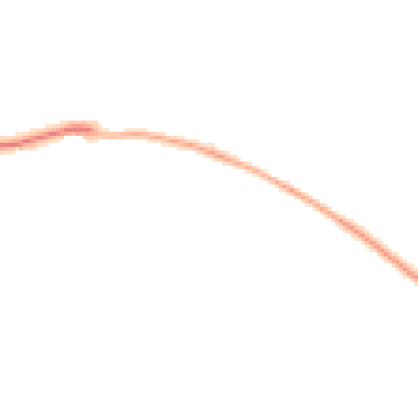 Night-time road noise heatmap for PO20 1PX