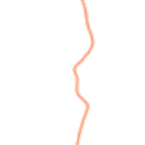 Daytime road noise heatmap for PO20 2DP