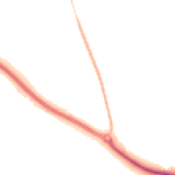 Night-time road noise heatmap for PO20 2EN