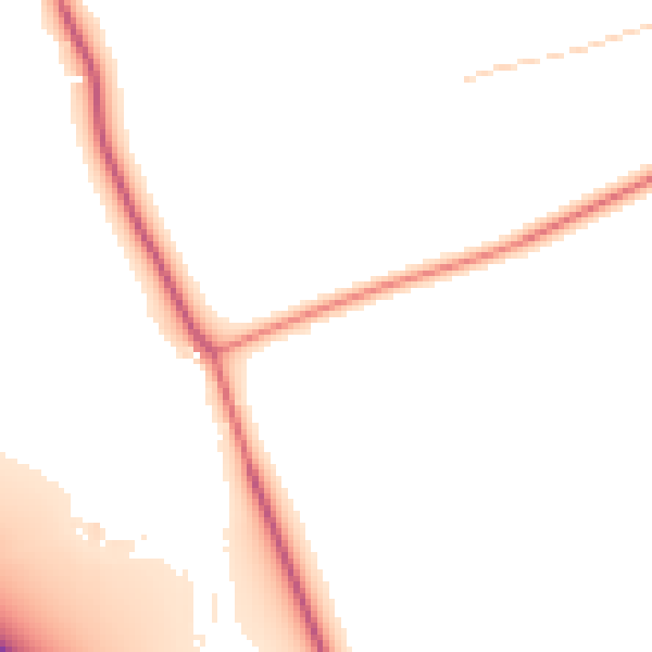 Daytime road noise heatmap for PO20 2GL