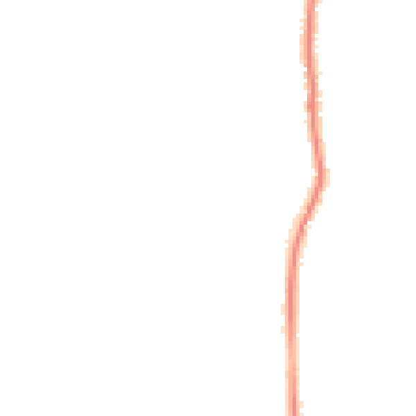 Night-time road noise heatmap for PO20 3AQ