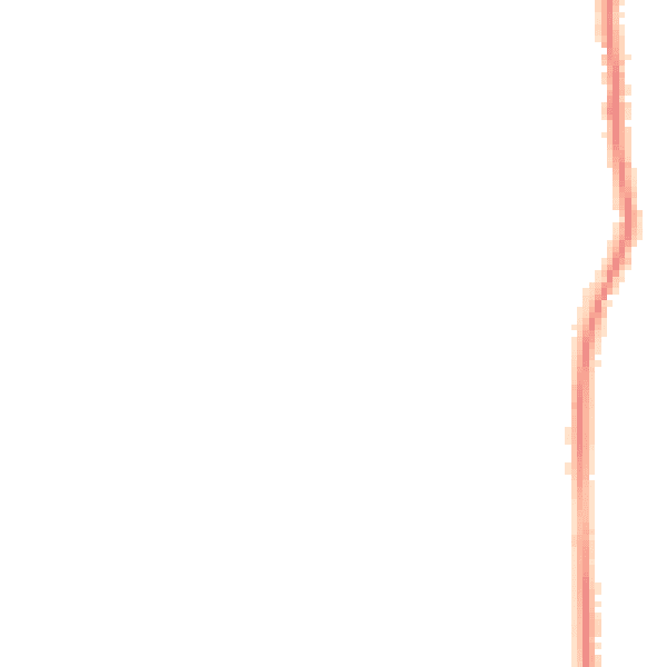 Night-time road noise heatmap for PO20 3BB