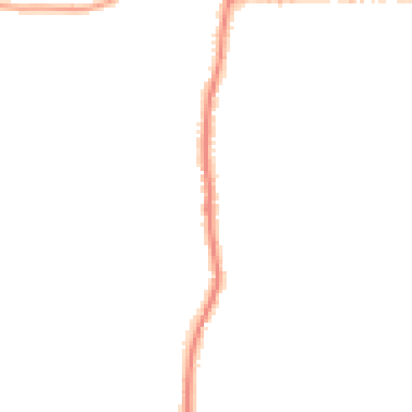 Night-time road noise heatmap for PO20 3QU