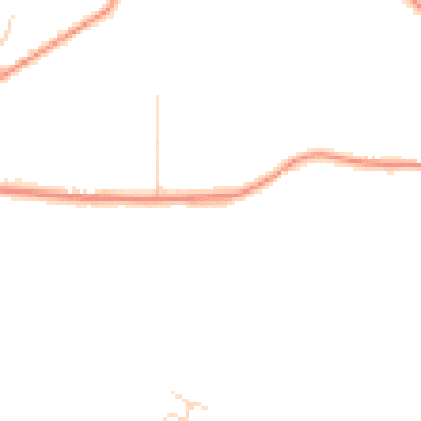 Daytime road noise heatmap for PO20 3SL