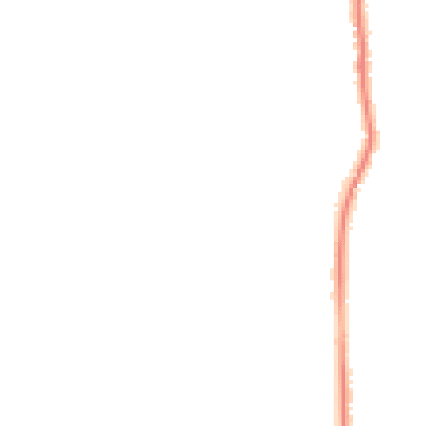 Night-time road noise heatmap for PO20 3TE