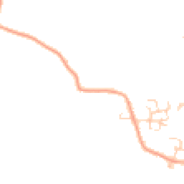 Daytime road noise heatmap for PO20 3TG