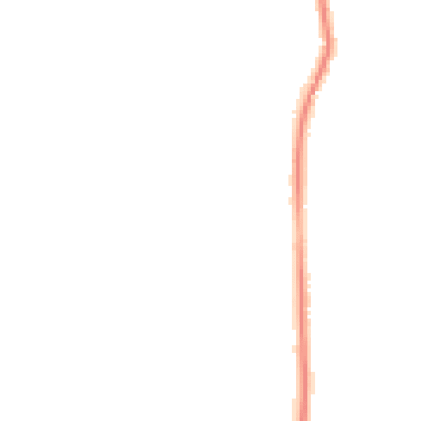 Night-time road noise heatmap for PO20 3YR