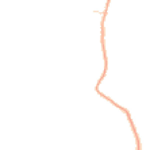 Daytime road noise heatmap for PO20 7DN