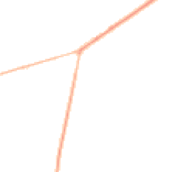 Night-time road noise heatmap for PO20 7FA