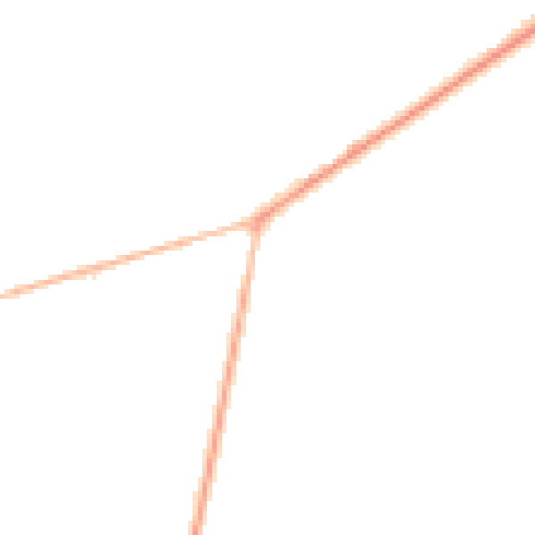 Night-time road noise heatmap for PO20 7HX