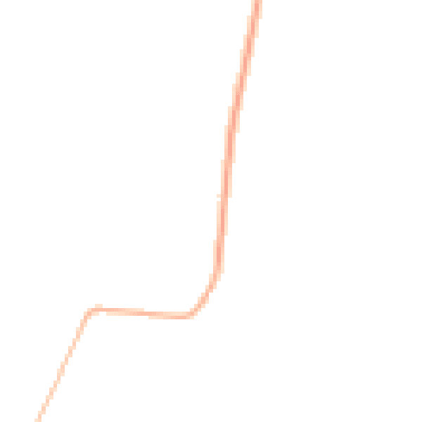 Night-time road noise heatmap for PO20 7HZ