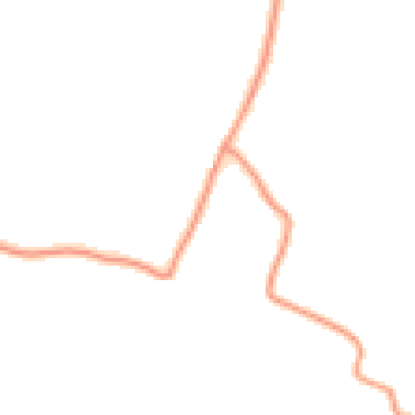 Daytime road noise heatmap for PO20 7JT