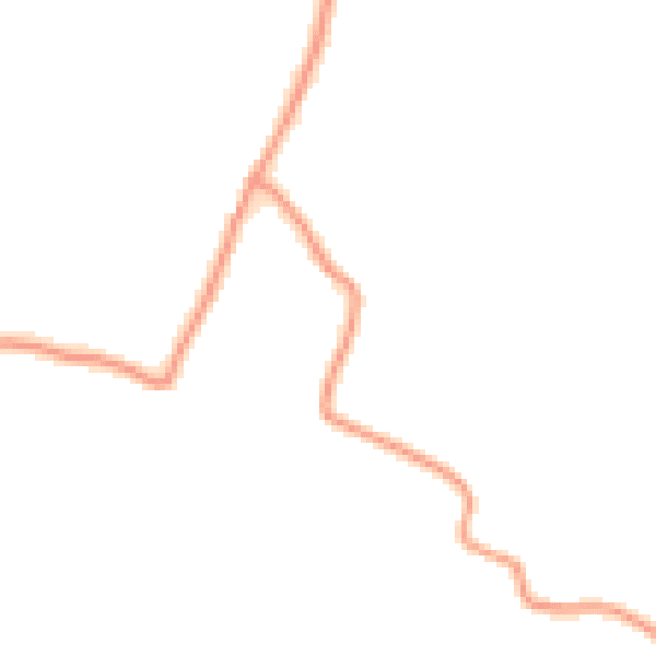 Daytime road noise heatmap for PO20 7JY