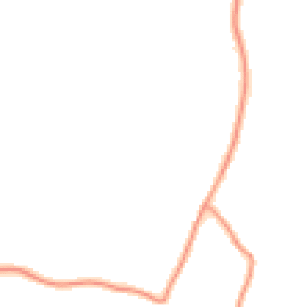 Daytime road noise heatmap for PO20 7LB