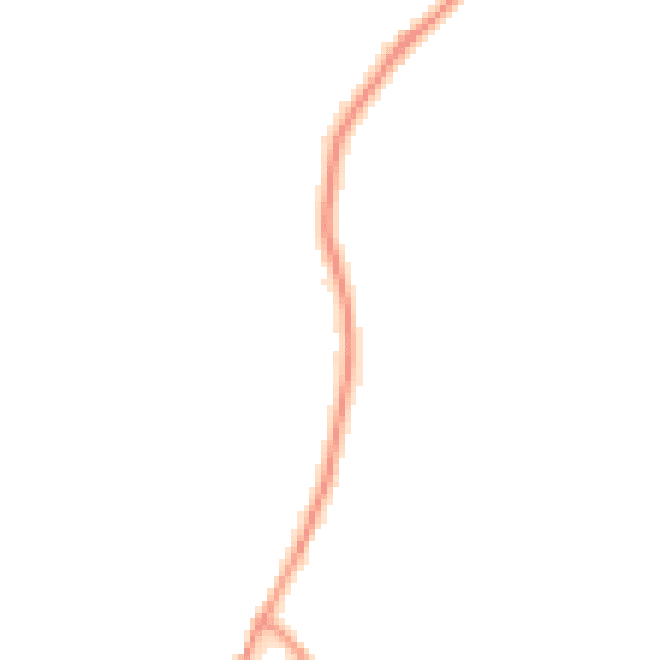 Daytime road noise heatmap for PO20 7LE