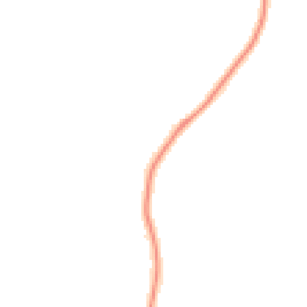Daytime road noise heatmap for PO20 7LG
