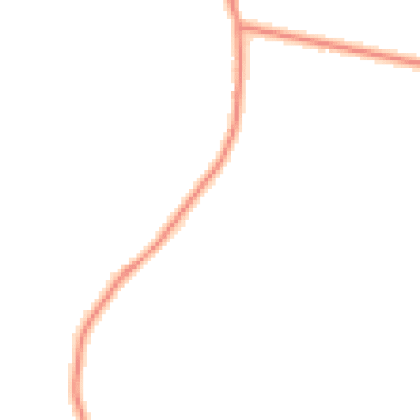 Daytime road noise heatmap for PO20 7LH