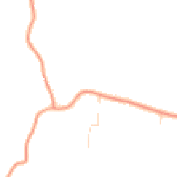 Daytime road noise heatmap for PO20 7NL