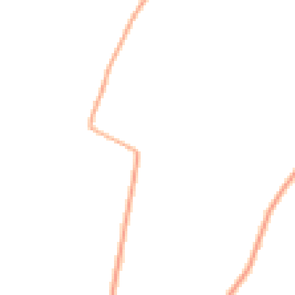 Night-time road noise heatmap for PO20 7PT