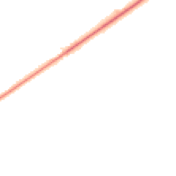 Night-time road noise heatmap for PO20 7QN