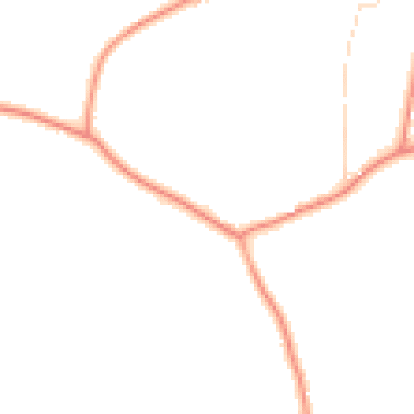 Daytime road noise heatmap for PO20 7QP