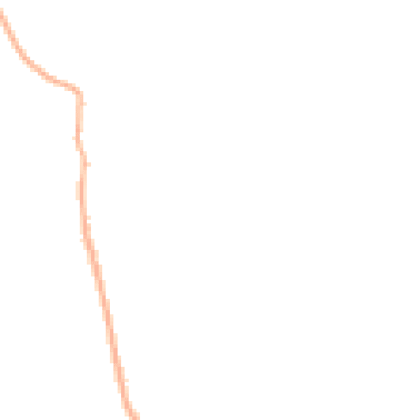 Night-time road noise heatmap for PO20 7RF