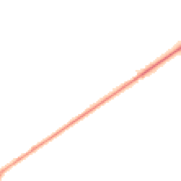 Night-time road noise heatmap for PO20 7SR