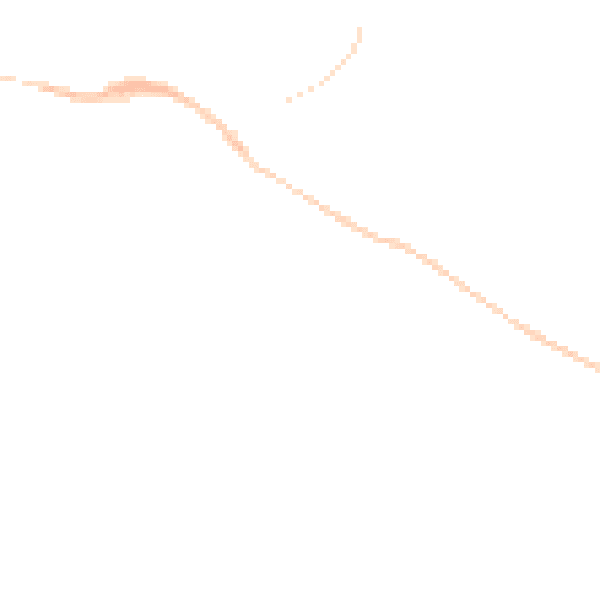 Night-time road noise heatmap for PO20 8BX