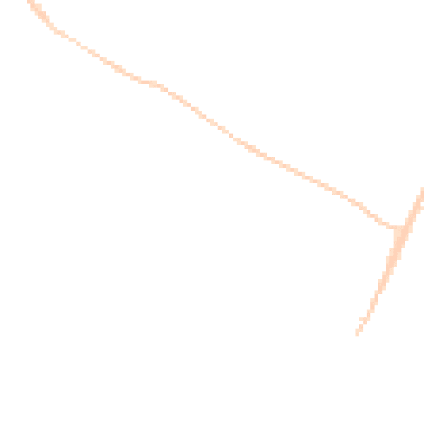Night-time road noise heatmap for PO20 8DW