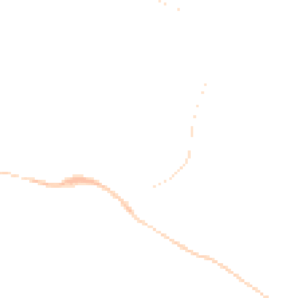 Night-time road noise heatmap for PO20 8EP