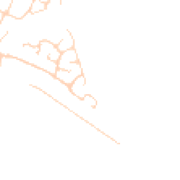 Daytime road noise heatmap for PO20 8FB