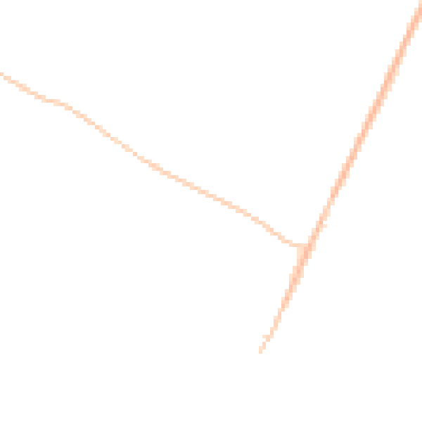 Night-time road noise heatmap for PO20 8FL