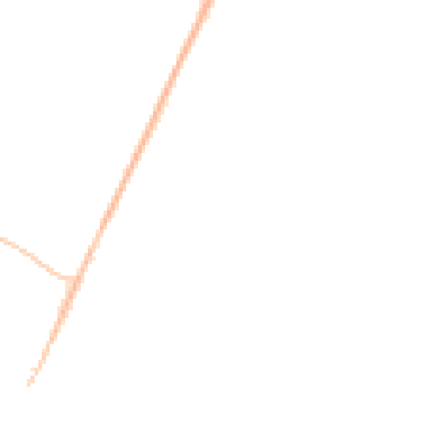 Night-time road noise heatmap for PO20 8FN