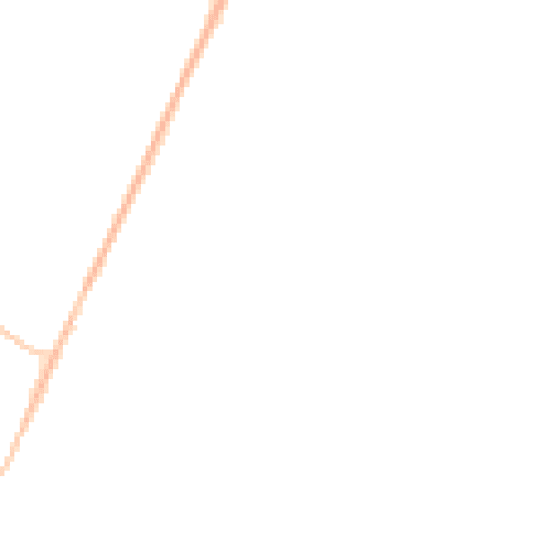 Night-time road noise heatmap for PO20 8FS