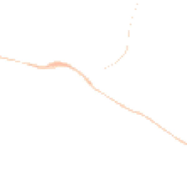 Night-time road noise heatmap for PO20 8FY