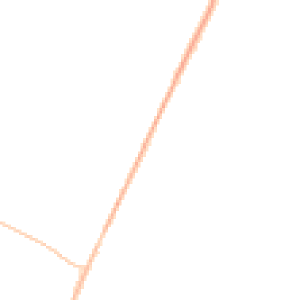 Night-time road noise heatmap for PO20 8GD