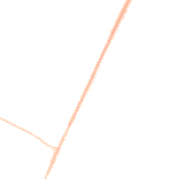 Night-time road noise heatmap for PO20 8GG