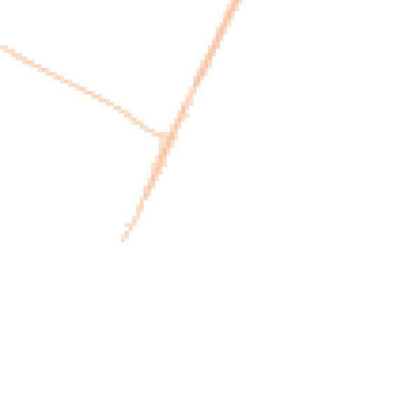Night-time road noise heatmap for PO20 8HS