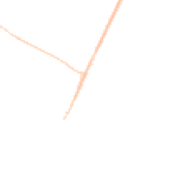 Night-time road noise heatmap for PO20 8HT
