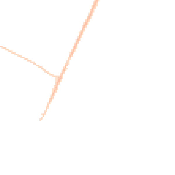 Night-time road noise heatmap for PO20 8HU