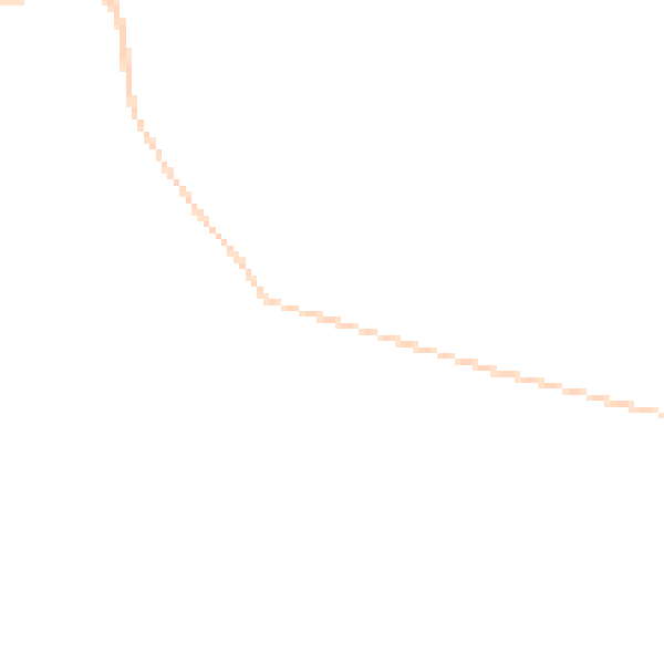 Night-time road noise heatmap for PO20 8LG